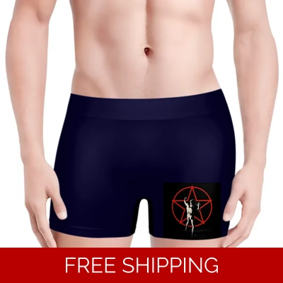 Le Studio Star Man 1 Logo Custom Men's Boxer Briefs